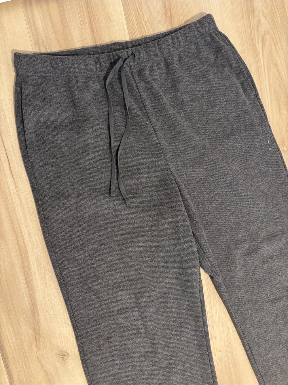 Uniqlo GU lounge gray soft baggy pants Sz XL